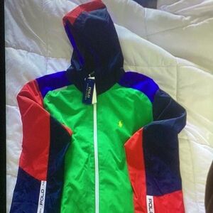 Polo by Ralph Lauren Multicolor Windbreaker